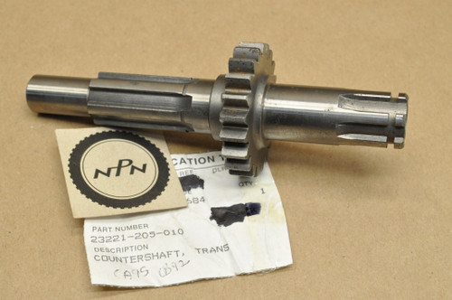 NOS Honda CA95 CB92 Benly Transmission Counter Shaft 23221-205-010