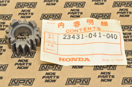NOS Honda CL70 CT70 H SL70 Z50 Transmission Main Shaft 2nd Gear 23431-041-040
