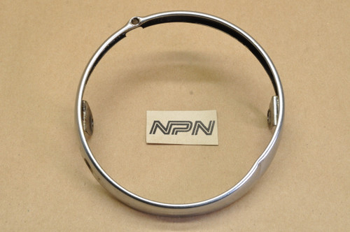 Vintage Used OEM Honda CL70 CT70 SL70 XL70 XL75 Head Light Bezel 33101-111-671