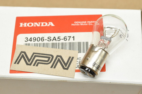 NOS Honda GL1500 Gold Wing NB50 NH80 VF700 Magna Light Bulb 12V 34906-SA5-671