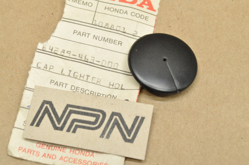 NOS Honda 1982 GL1100 Gold Wing GL500 Fairing Lighter Holder Cap 64289-463-000