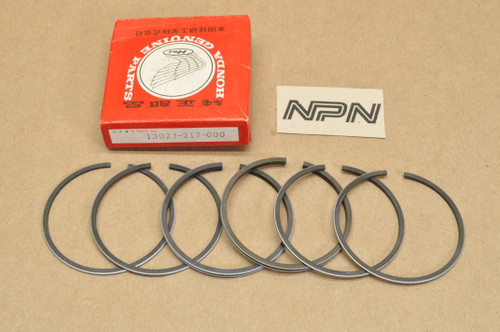 NOS Honda CA160 CB160 CL160 .25 Oversize Piston Ring Set 13022-217-000