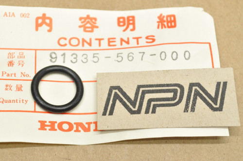 NOS Honda ATC200 CB125 TRX200 VF1100 VF700 XL200 XR200 O-Ring 91335-567-000