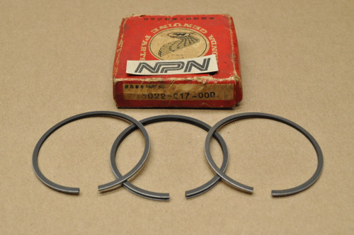 NOS Honda CA160 CL160 CB160 Piston Ring Set .25 Oversize 13022-217-000
