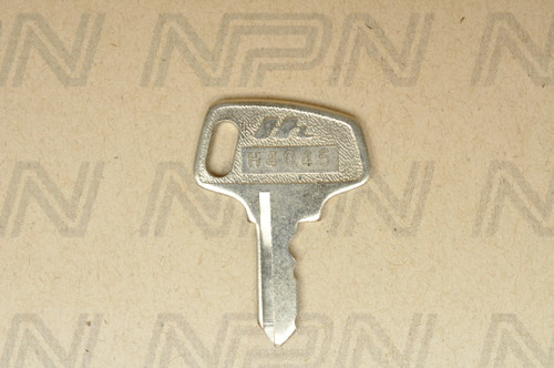 NOS Honda OEM Ignition Switch & Lock Key Single Groove H4045