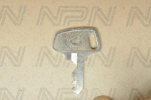 NOS Honda OEM Ignition Switch & Lock Key Single Groove H4406