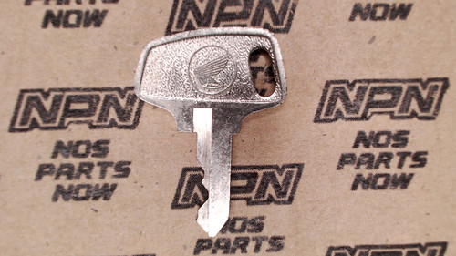 NOS Honda OEM Ignition Switch & Lock Key Single Groove H4650