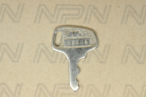 NOS Honda OEM Ignition Switch & Lock Key Double Groove H6306