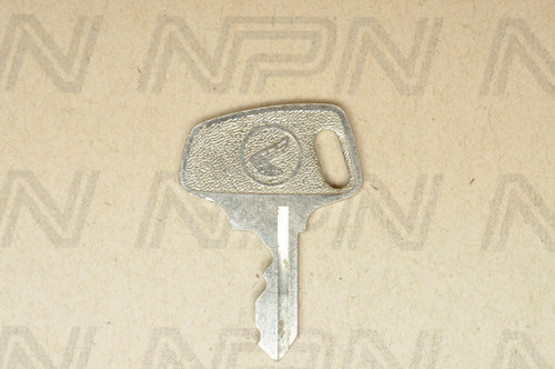 NOS Honda OEM Ignition Switch & Lock Key Single Groove H7089