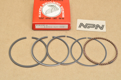 NOS Honda XL125 S .25 Oversize Piston Ring Set for 1 Piston= 5 Rings 13021-437-000