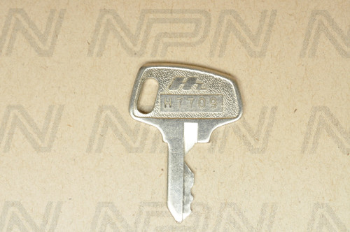 NOS Honda OEM Ignition Switch & Lock Key Single Groove H7709
