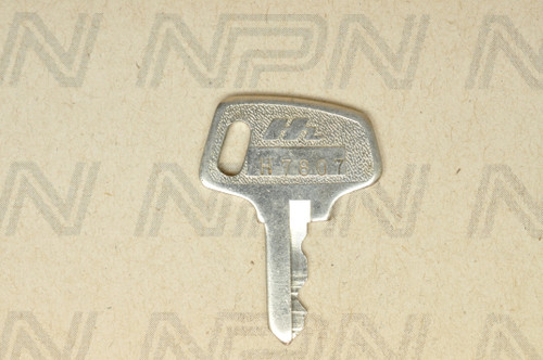 NOS Honda OEM Ignition Switch & Lock Key Single Groove H7807