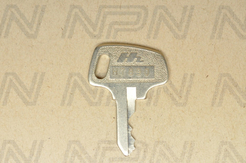 NOS Honda OEM Ignition Switch & Lock Key Single Groove H7890