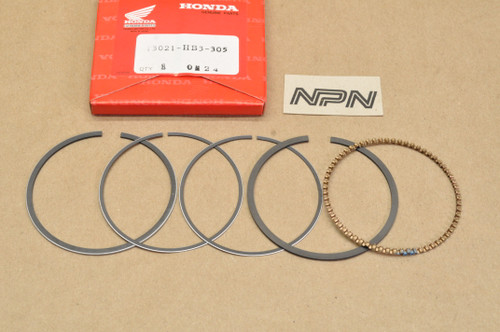 NOS Honda ATC200 X TR200 TRX200 SX .50 Oversize Piston Ring 13021-HB3-305