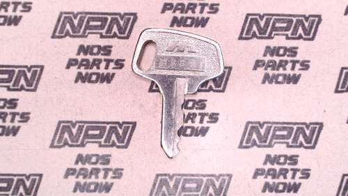 NOS Honda OEM Ignition Switch & Lock Key Single Groove H8807