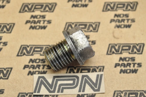 Vtg OEM Honda CB1000 CB450 CB750 CB900 GL1200 VT600 XL600 Drain Plug 92800-14000