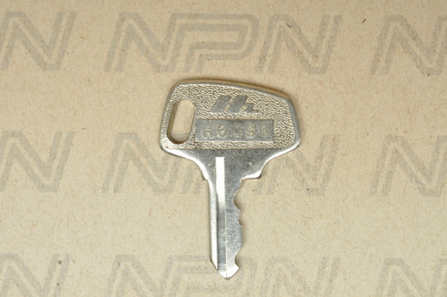 NOS Honda OEM Ignition Switch & Lock Key Single Groove H6096