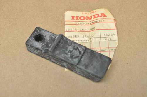 NOS Honda CB200 CB360 CB400 F CB750 CB900 CB1100 CBX Kick Stand Rubber 50548-356-700