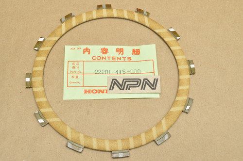 NOS Honda CX500 CX650 GL500 GL650 Silver Wing Clutch Friction Disk 22201-415-000