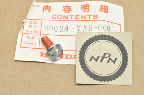 NOS Honda CB-1 CBR600 FL400 Bolt Screw 90028-MA6-000