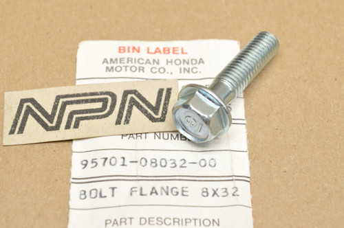 NOS Honda ATC200 CB750 CBX GL1100 VF1100 VT700 XL250 XL350 Bolt 95701-08032-00