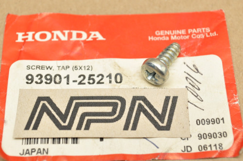 NOS Honda CB700 SC CN250 CR60 CR80 GB500 NC50 NQ50 NX250 Screw 93901-25210