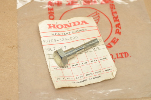 NOS Honda CJ360 XL250 Speedometer Tachometer Adjusting Bolt 90103-329-000