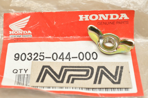 NOS Honda CR80 CT90 GL1200 MT250 P50 XL350 XR250 XR500 Wing Nut 90325-044-000