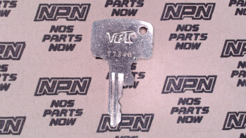 NOS Honda OEM Ignition Switch & Lock Key Ward Cut Double Groove T7346