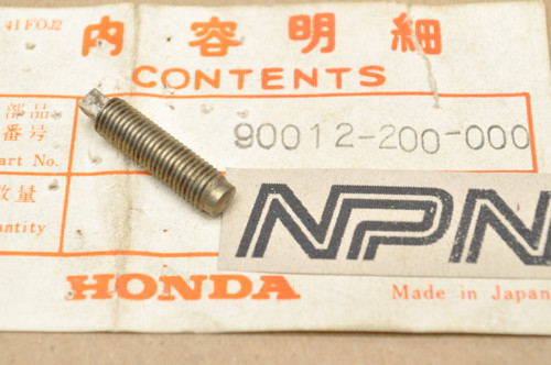 NOS Honda ATC70 CB92 CL175 CT70 S90 SL90 XR75 Z50 Tappet Screw 90012-200-000