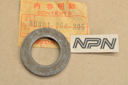 NOS Honda CA160 CA175 CA72 CA95 CB160 CB175 CB200 CB350 CB350 F CB360 CB400 F CB450 CB500 CB500 T CB550 CB72 CB750 CB77 CB92 CJ360 CL125 CL160 CL175 CL200 CL350 CL450 CL72 CL77 CR250 GL1000 MR250 MT250 Race 50301-268-305