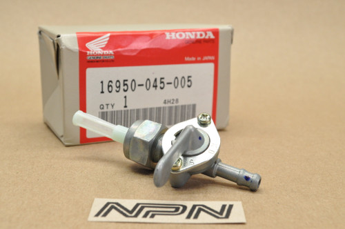 NOS Honda MR50 P50 PC50 QA50 Z50 A Fuel Gas Petcock Valve 16950-045-005