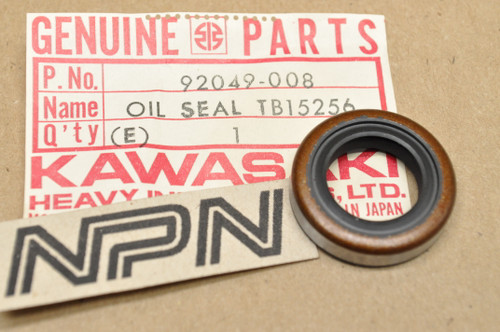 NOS Kawasaki 1969-75 H1 Mach III 1976 KH500 Engine Cover Oil Seal 92049-008
