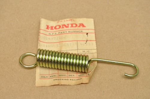 NOS Honda CB750 CL125 MR50 SL100 SL125 XL100 XR75 Z50 Stand Spring 95014-72102