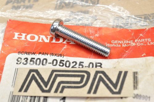 NOS Honda CA72 CA77 CB92 GL1500 VF750 VT1100 VT600 VT750 Screw 93500-05025-0B