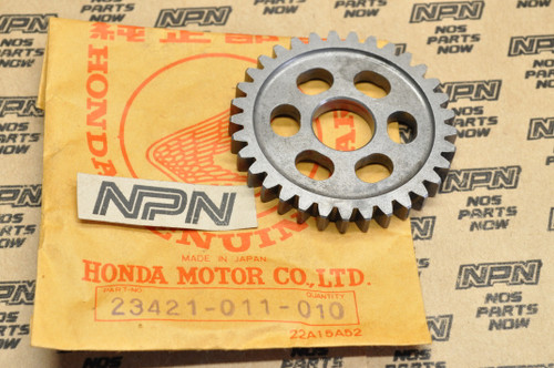 NOS Honda CA110 C110 Transmission Counter Shaft Low Gear C 33T 23421-011-010