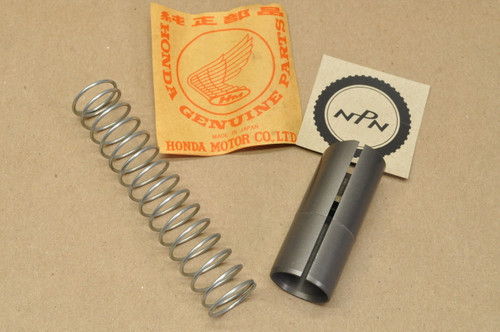 NOS Honda CL100 Carburetor Throttle Valve Slide & Spring Set 16022-108-730