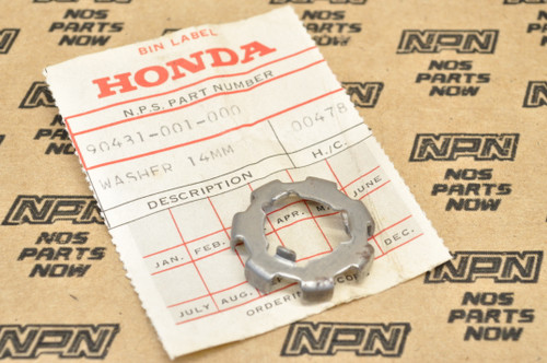 NOS Honda C100 C102 C105 C110 S65 Z50 Crank Shaft Lock Washer 90431-001-000