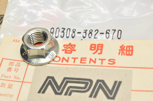 NOS Honda ATC350 CB900 CMX450 CR80 MB5 XL250 XL500 XR250 XR500 Nut 90308-382-670