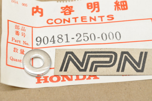 NOS Honda CA72 CA77 CB450 CB500 CB550 CB72 CL77 NX50 Washer 90481-250-000