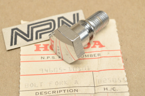 NOS Honda CB175 CL90 CT70 CT90 MR50 S90 SL70 XL75 XR75 Fork Bolt 94605-10101