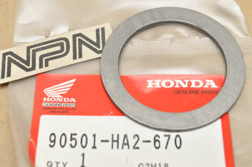 NOS Honda 1986 ATC250 R 1986-87 TRX250 R Fourtrax Axle Collar Washer 90501-HA2-670