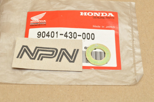 NOS Honda ATC125 ATC200 ATC250 ATC350 CR125 CR250 CR450 CR480 CR500 CR80 Washer 90401-430-000