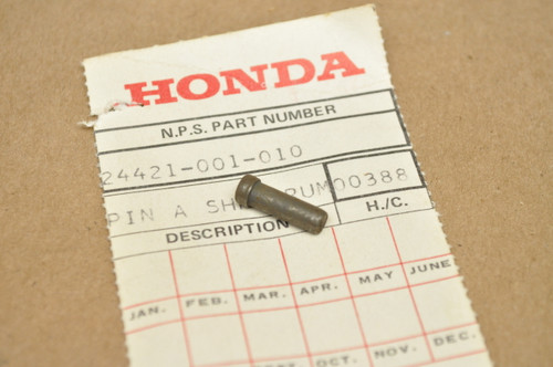 NOS Honda C100 C102 C110 C200 CM91 CT200 ST90 Gear Shift Drum Pin 24421-001-010