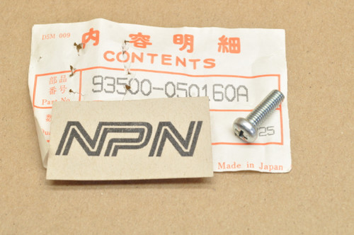 NOS Honda ATC250 CB750 CBR600 CBX CL450 CT110 CT90 SL350 Screw 93500-05016-0A