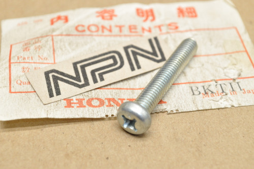 NOS Honda ATC70 CB160 CL160 CT70 S65 XL75 XR100 XR80 Z50 Screw 93500-06038-0A