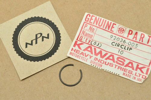 New Old Stock Kawasaki KH125 Parts