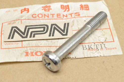 NOS Honda CB92 Benly Handlebar Holder Pan Screw 8x55 93500-08055-02