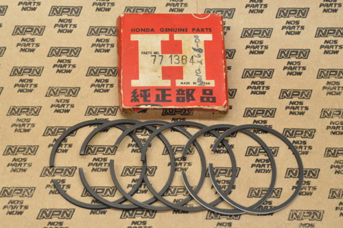 NOS Honda CA77 Standard Size Piston Rings for 2 Pistons= 6 Rings 13010-266-000