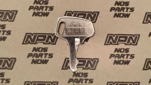 NOS Honda OEM Ignition Switch & Lock Key Single Groove H8097